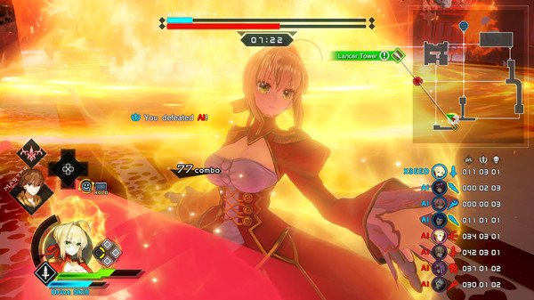 Fate/EXTELLA LINK screenshot 5