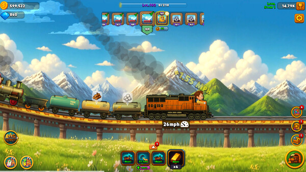TrainClicker Idle Evolution screenshot 10