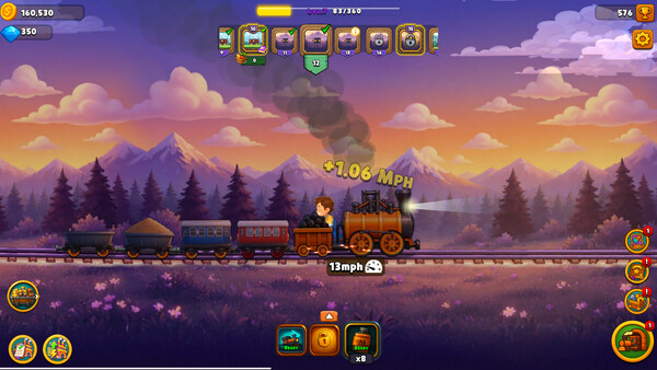 TrainClicker Idle Evolution screenshot 9