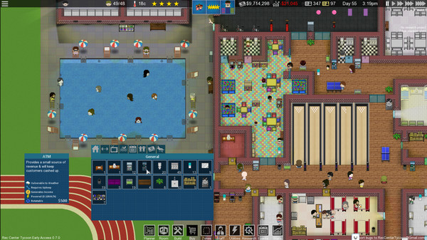 Rec Center Tycoon - Management Simulator screenshot 2