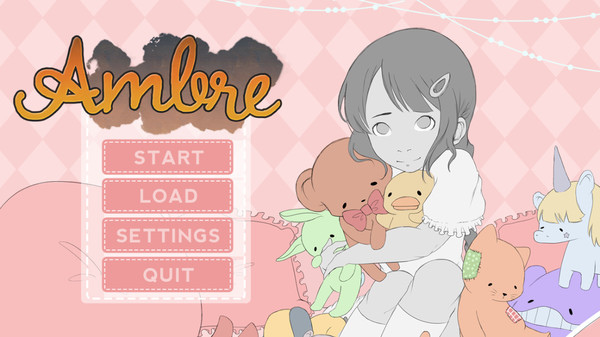 Ambre - a heartbreaking kinetic novel screenshot 1