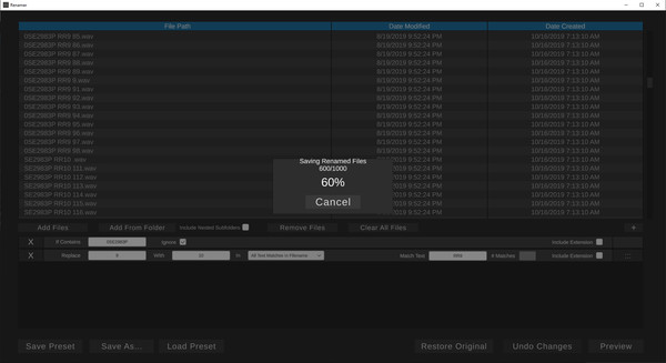 Renamer screenshot 4