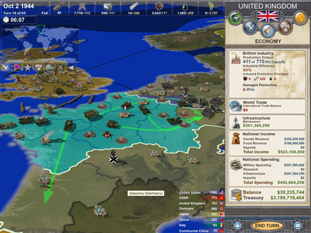 Making History: The Calm & the Storm screenshot 1
