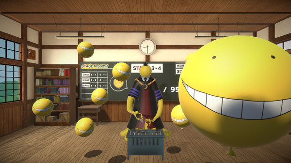 Assassination ClassroomVR Balloon Challenge Time/暗殺教室VR バルーンチャレンジの時間 screenshot 2