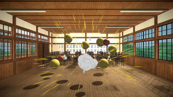 Assassination ClassroomVR Balloon Challenge Time/暗殺教室VR バルーンチャレンジの時間 screenshot 6