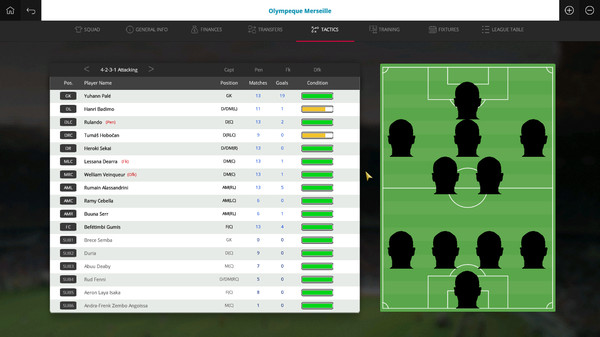Global Soccer: A Management Game 2017 screenshot 4