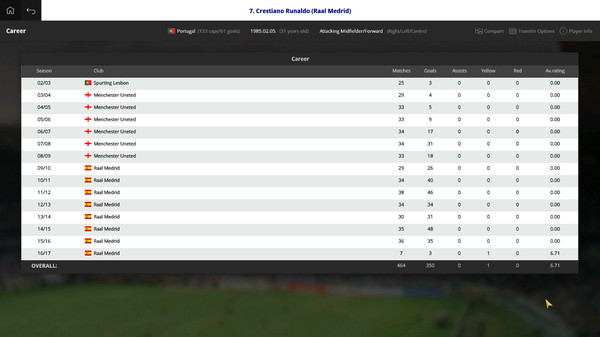Global Soccer: A Management Game 2017 screenshot 3