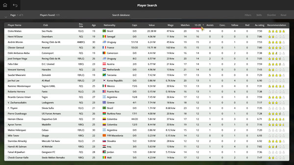 Global Soccer: A Management Game 2017 screenshot 10