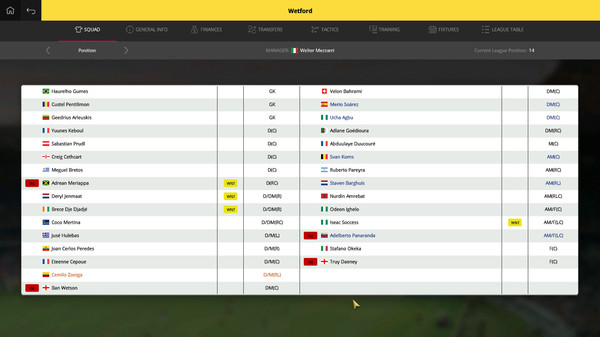 Global Soccer: A Management Game 2017 screenshot 1