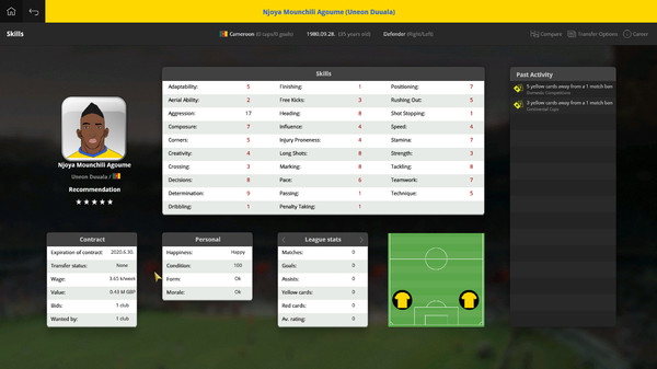 Global Soccer: A Management Game 2017 screenshot 12