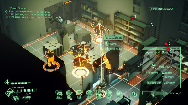 All Walls Must Fall - A Tech-Noir Tactics Game screenshot 3
