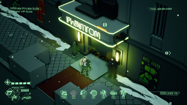 All Walls Must Fall - A Tech-Noir Tactics Game screenshot 1