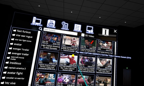 StarPlayerVR screenshot 4