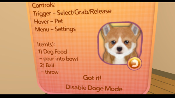 Puppy Doge VR screenshot 1