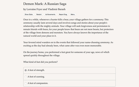 Demon Mark: A Russian Saga screenshot 1