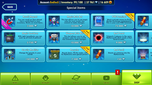 Pixel Worlds: MMO Sandbox screenshot 12