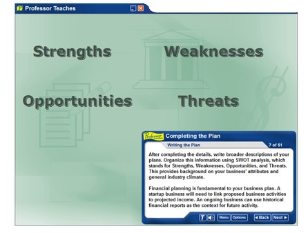 Professor Teaches Business Planning screenshot 3