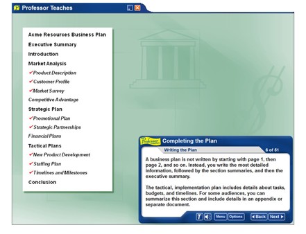 Professor Teaches Business Planning screenshot 4