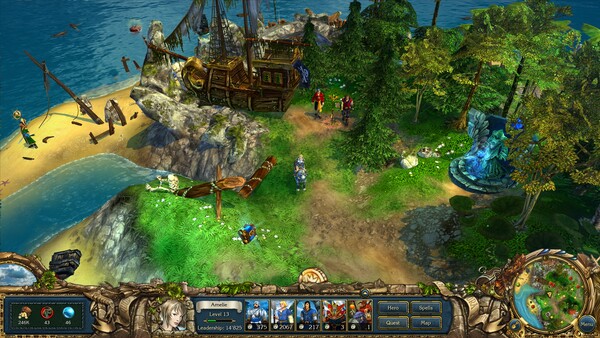 King's Bounty: Crossworlds screenshot 1