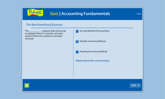 Professor Teaches Accounting Fundamentals screenshot 2