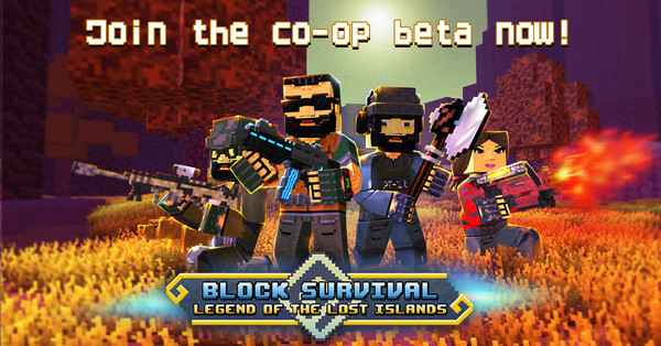 Block Survival: Legend of the Lost Islands screenshot 1