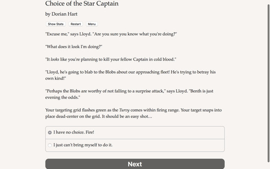 Choice of the Star Captain screenshot 3
