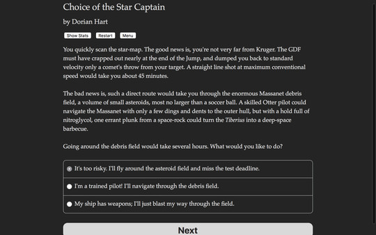 Choice of the Star Captain screenshot 1