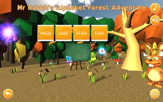 Mr Rabbit's Alphabet Forest Adventure screenshot 9