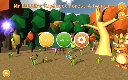 Mr Rabbit's Alphabet Forest Adventure screenshot 11