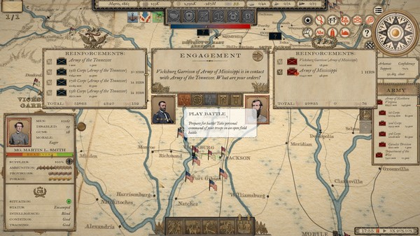Grand Tactician: The Civil War (1861-1865) screenshot 4