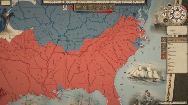 Grand Tactician: The Civil War (1861-1865) screenshot 3
