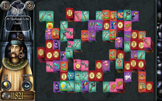 Mahjong Masters: Temple of the Ten Gods screenshot 1