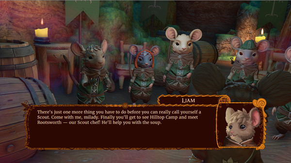 The Lost Legends of Redwall™: The Scout Act 1 screenshot 5