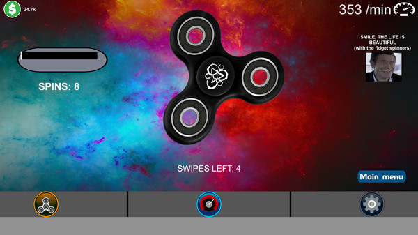 Fidget Spinner screenshot 1