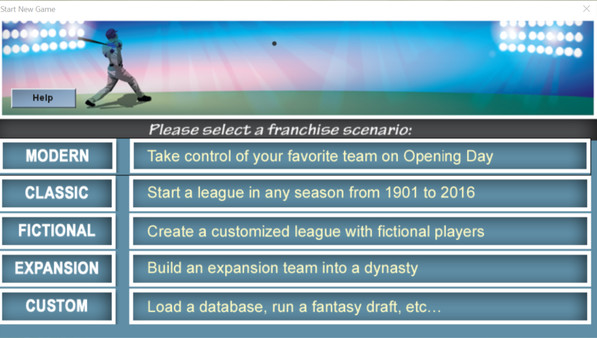 Baseball Mogul 2017 screenshot 2