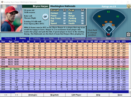Baseball Mogul 2017 screenshot 5