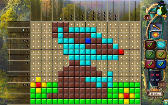 Fantasy Mosaics 16: Six Colors in Wonderland screenshot 6