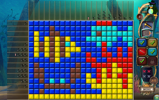 Fantasy Mosaics 16: Six Colors in Wonderland screenshot 3