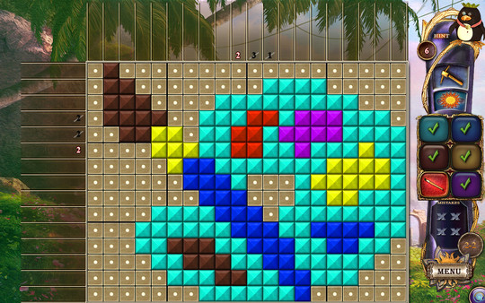 Fantasy Mosaics 17: New Palette screenshot 3