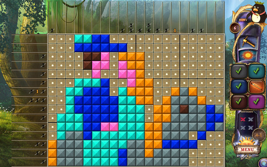 Fantasy Mosaics 17: New Palette screenshot 6