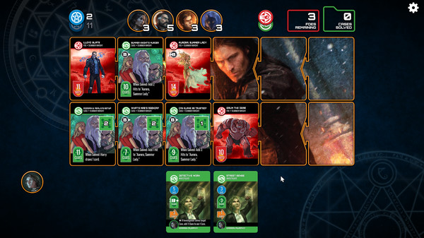 Dresden Files Cooperative Card Game screenshot 1