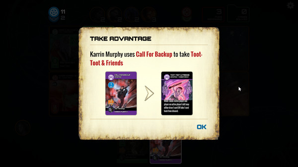 Dresden Files Cooperative Card Game screenshot 3