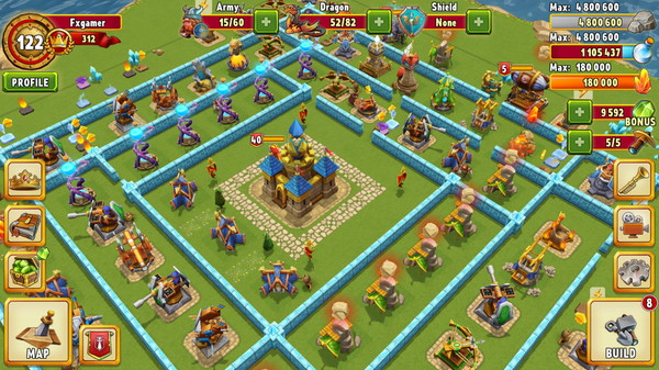Dragon Lords: 3D Strategy screenshot 1