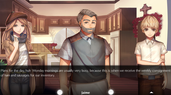 On Earth As It Is In Heaven - A Kinetic Novel screenshot 2
