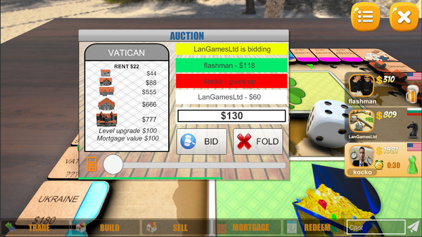 Rento Fortune: Online Dice Board Game (大富翁) screenshot 5