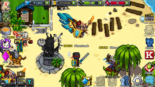 Bit Heroes Quest screenshot 1
