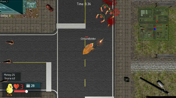 Chicken Wars screenshot 1