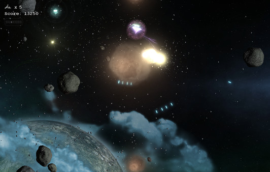 Asteroids Millennium screenshot 1