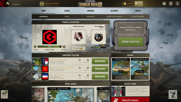 Call of War: World War 2 screenshot 1