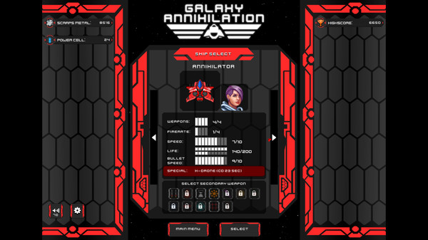 Galaxy Annihilation screenshot 1